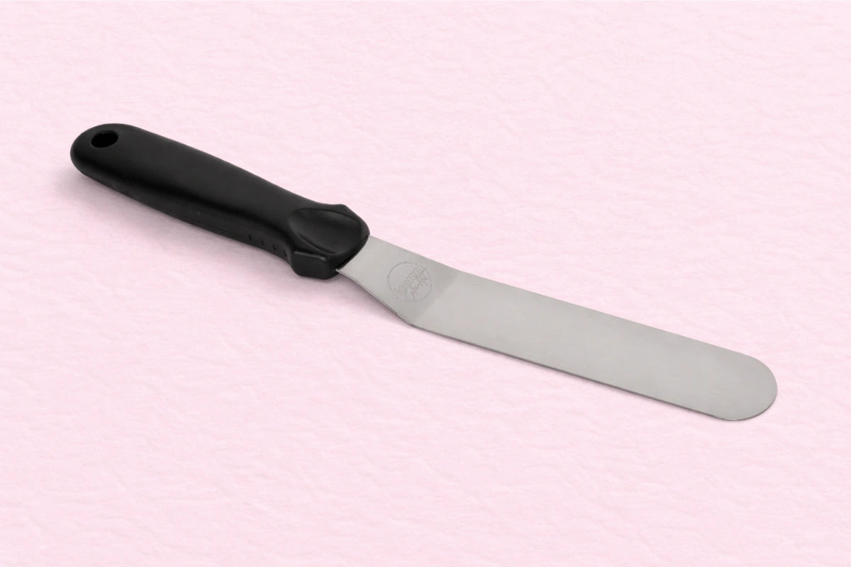 Angled Flexible Spatula 8 Inch - Iconic Cake Art