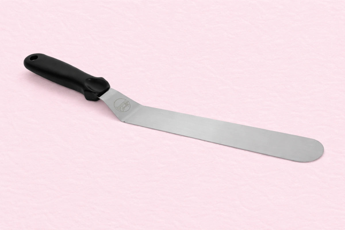 Angled Flexible Spatula 10 Inch - Iconic Cake Art