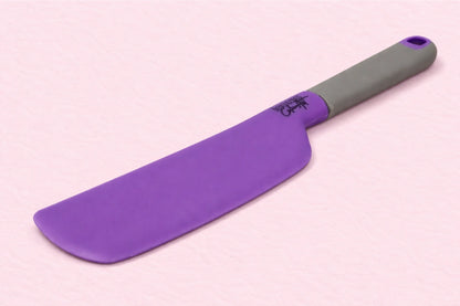 33cm x 7cm Purple Silicone Spatula - Iconic Cake Art