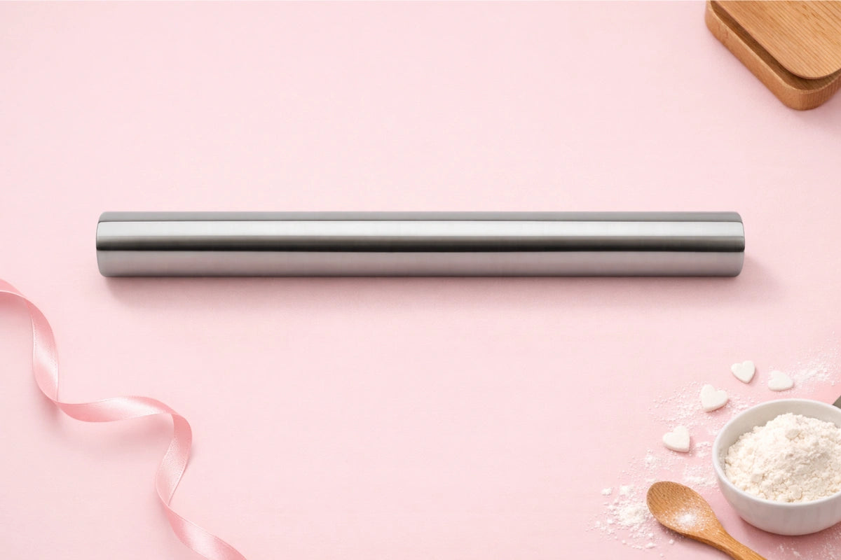 Cylindrical Shape Rolling Pin 52cm - Iconic Cake Art