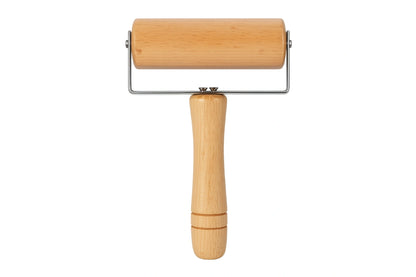 Wide En Rolling Pin - W Handle 12cm - Iconic Cake Art