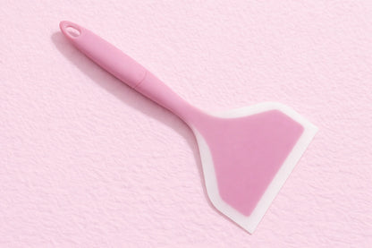 Pink Wide Mouth Silicone Spatula - Iconic Cake Art