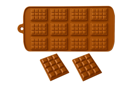 Mini Chocolate Bar Easy Flex Silicone Mould - Iconic Cake Art