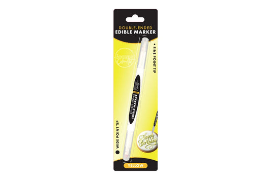 Yellow Double Ended Edible Marker - Iconic Cake Art