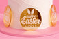 Gold Easter Toppers (6 Pack) - Iconic Cake Art