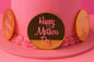 Gold Mothers Day Toppers (6 Pack) - Iconic Cake Art