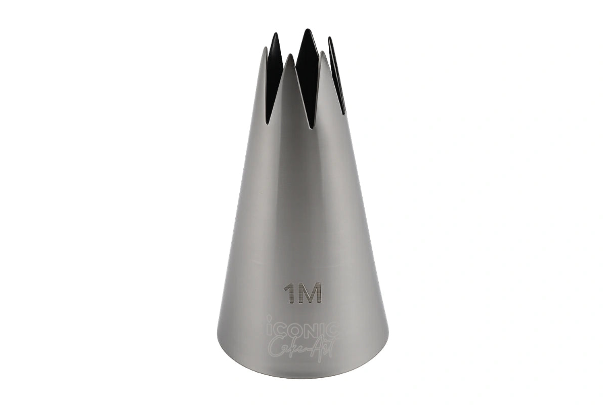 #01M Open Star Piping Tip - Iconic Cake Art