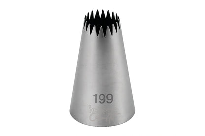 #199 Open Star Piping Tip - Iconic Cake Art