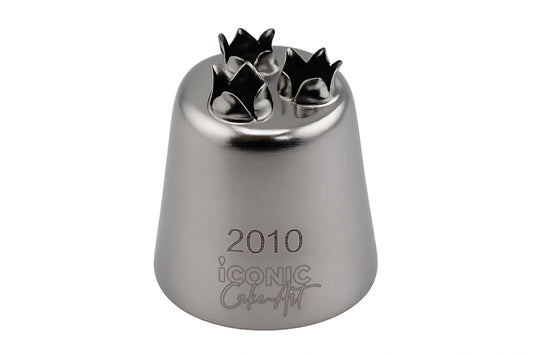 #2010 Triple Star Piping Tip - Iconic Cake Art