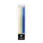 Blue Ombre Glitter Candles 15cm (12 Pack) - Iconic Cake Art