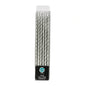 Silver Tall Spiral Candles 12cm (12 Pack) - Iconic Cake Art