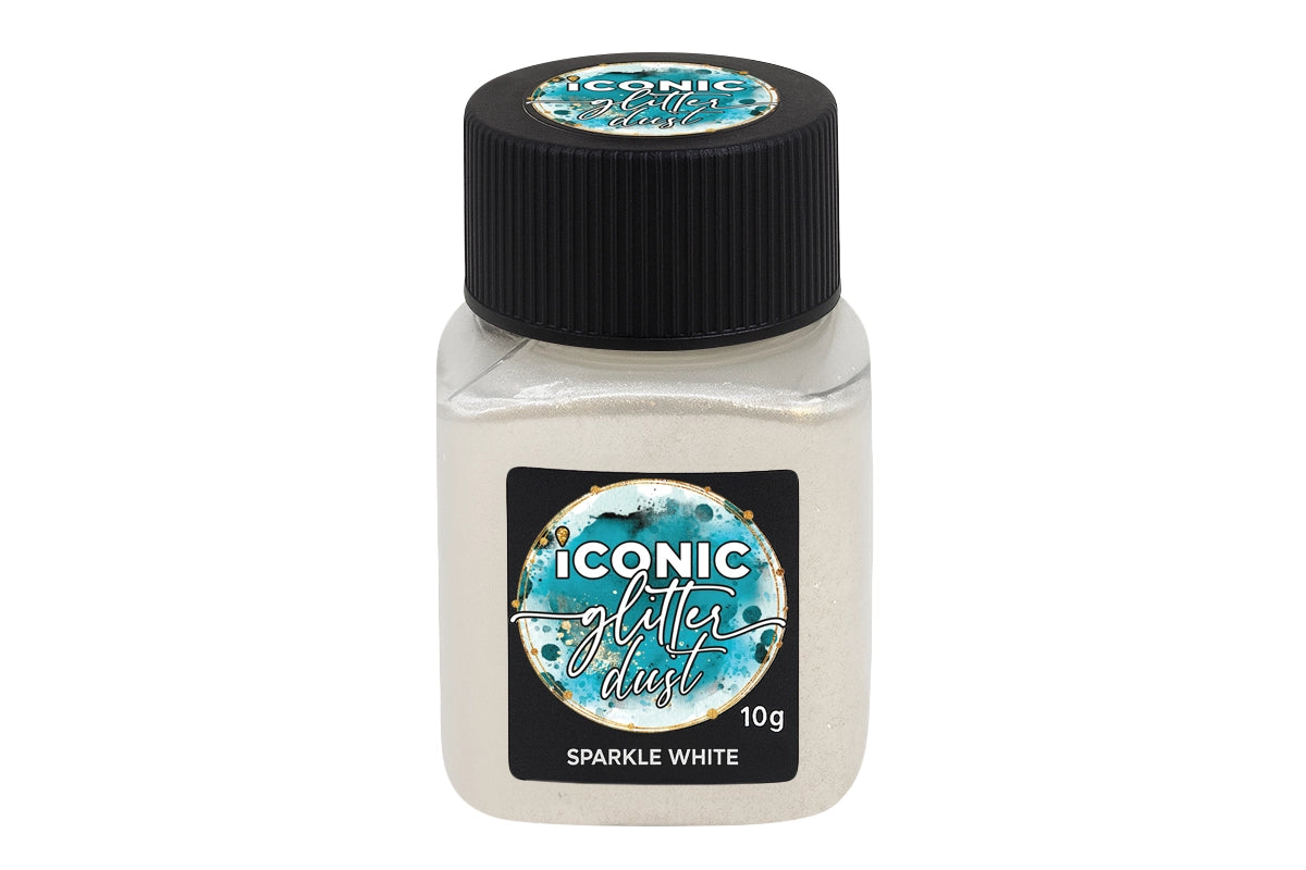 White Sparkle 10g - Iconic Glitter