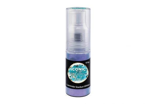 Lavender Stardust Puff Dust - Iconic Glitter