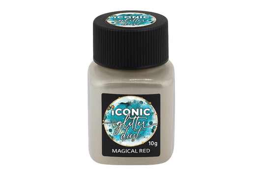 Red Magical Lustre Dust 10g - Iconic Glitter