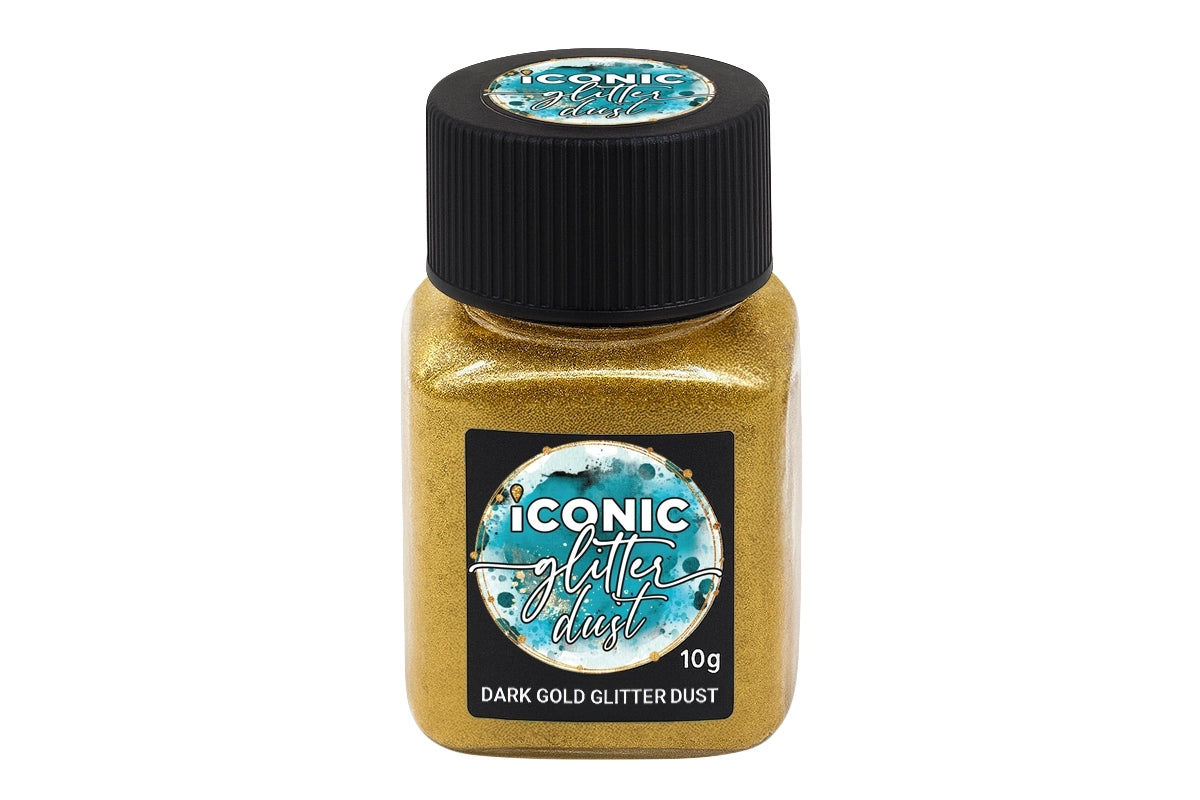 Gold Dark Dust 10g - Iconic Glitter