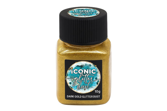 Gold Dark Dust 10g - Iconic Glitter