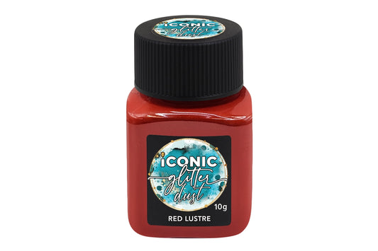 Red Lustre Dust 10g - Iconic Glitter