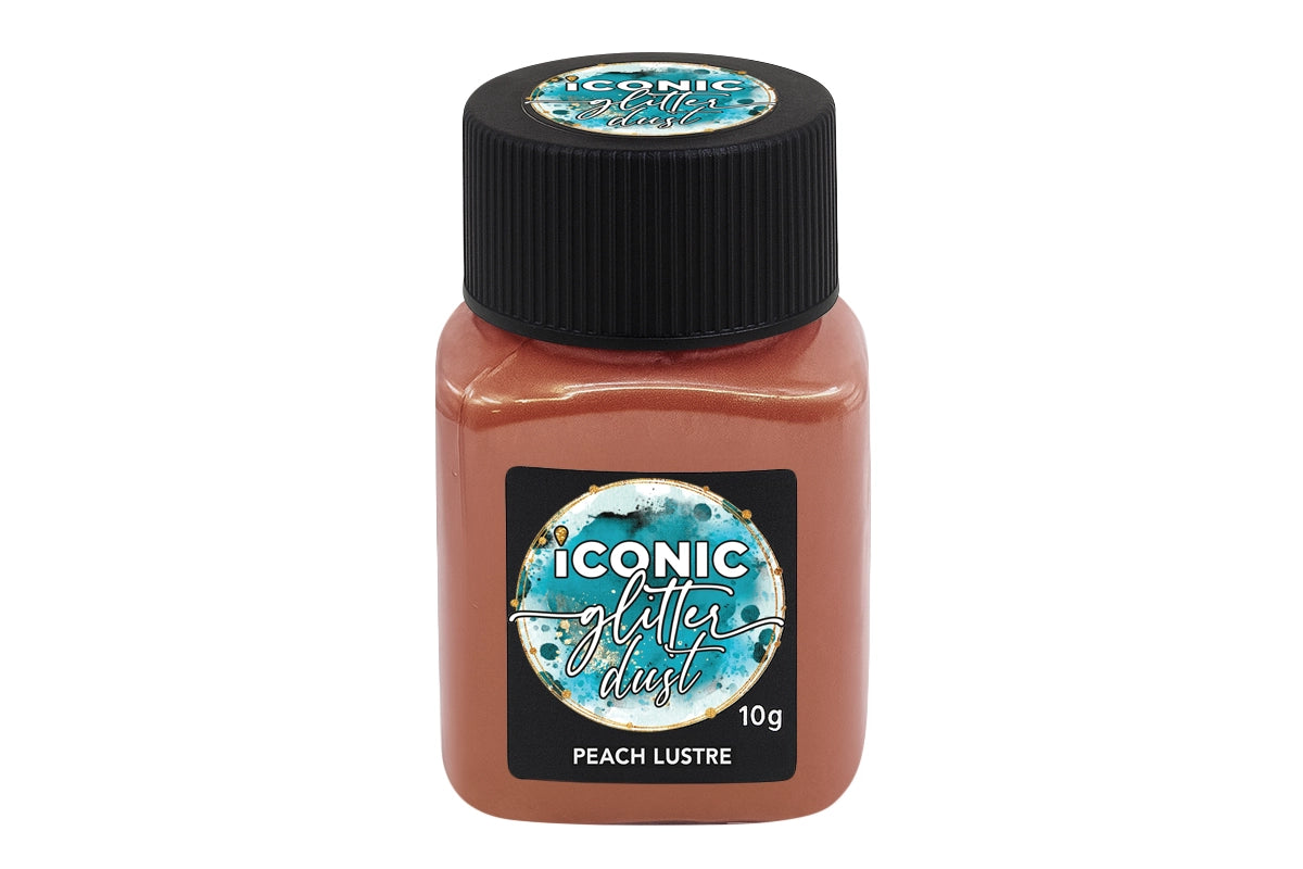 Peach Lustre Dust 10g - Iconic Glitter