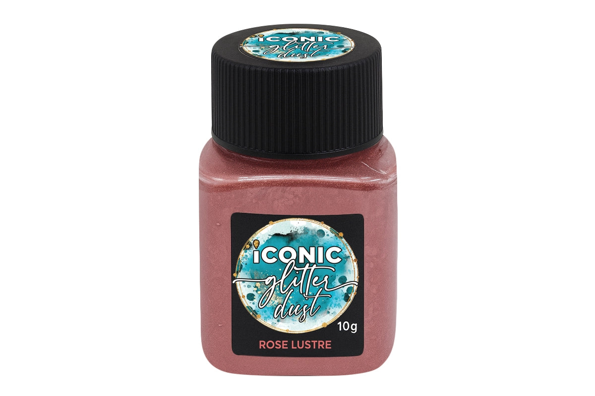 Rose Gold Lustre Dust - Iconic Glitter