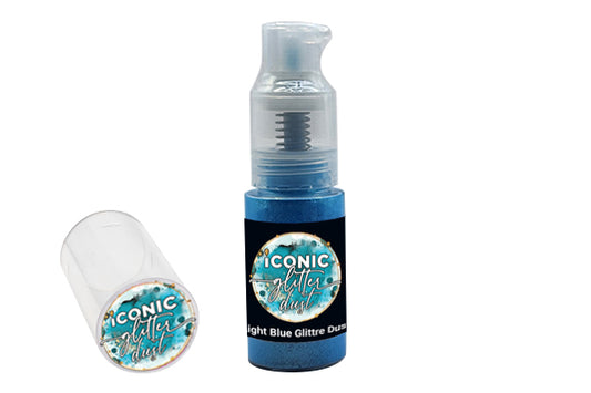Light Blue Puff Dust 10g - Iconic Glitter