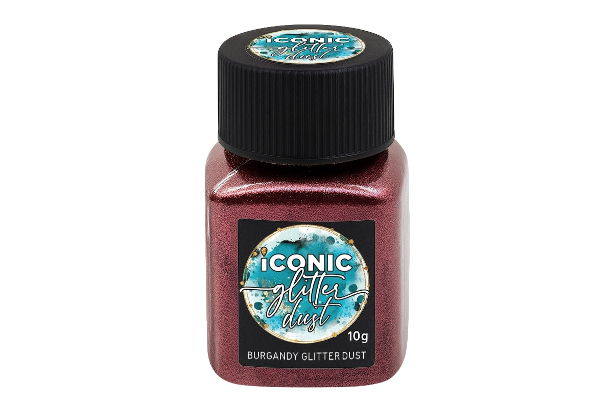 Burgundy Dust 10g - Iconic Glitter