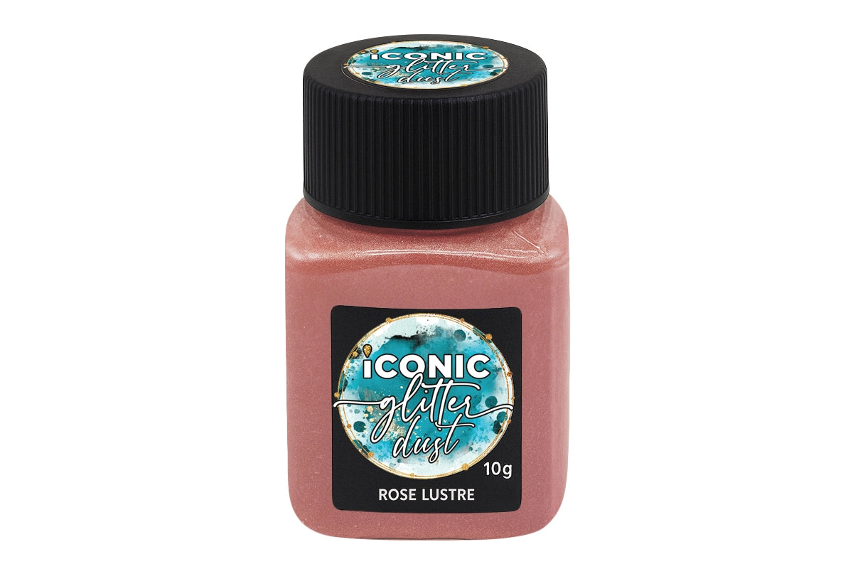 Rose Lustre Dust 10g - Iconic Glitter