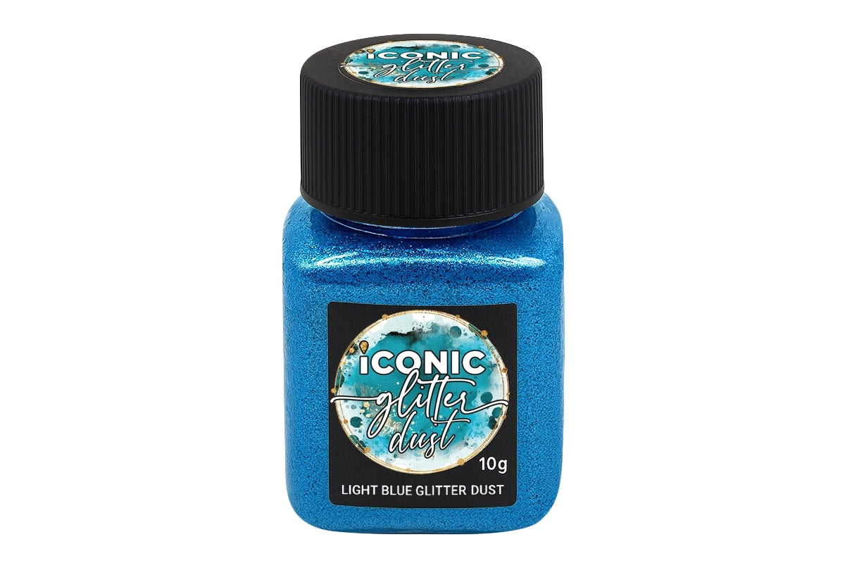 Light Blue Dust 10g - Iconic Glitter