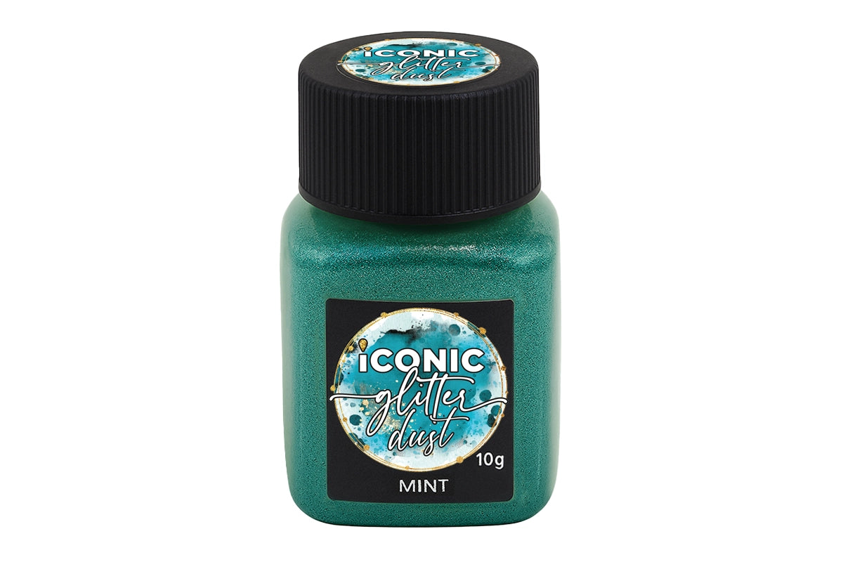 Mint Lustre Dust 10g - Iconic Glitter