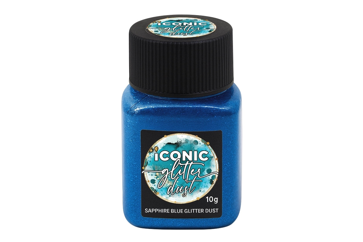 Blue Sapphire Dust 10g - Iconic Glitter