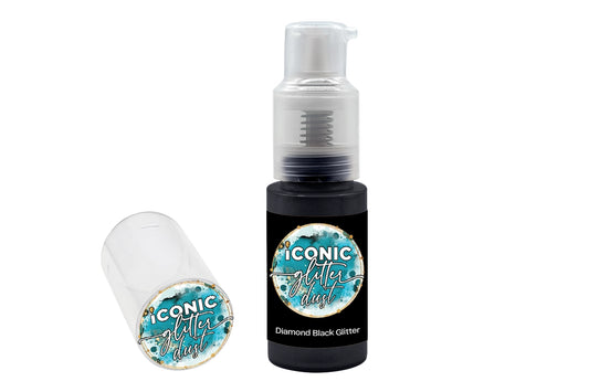 Black Diamond Dust Pump 10g - Iconic Glitter