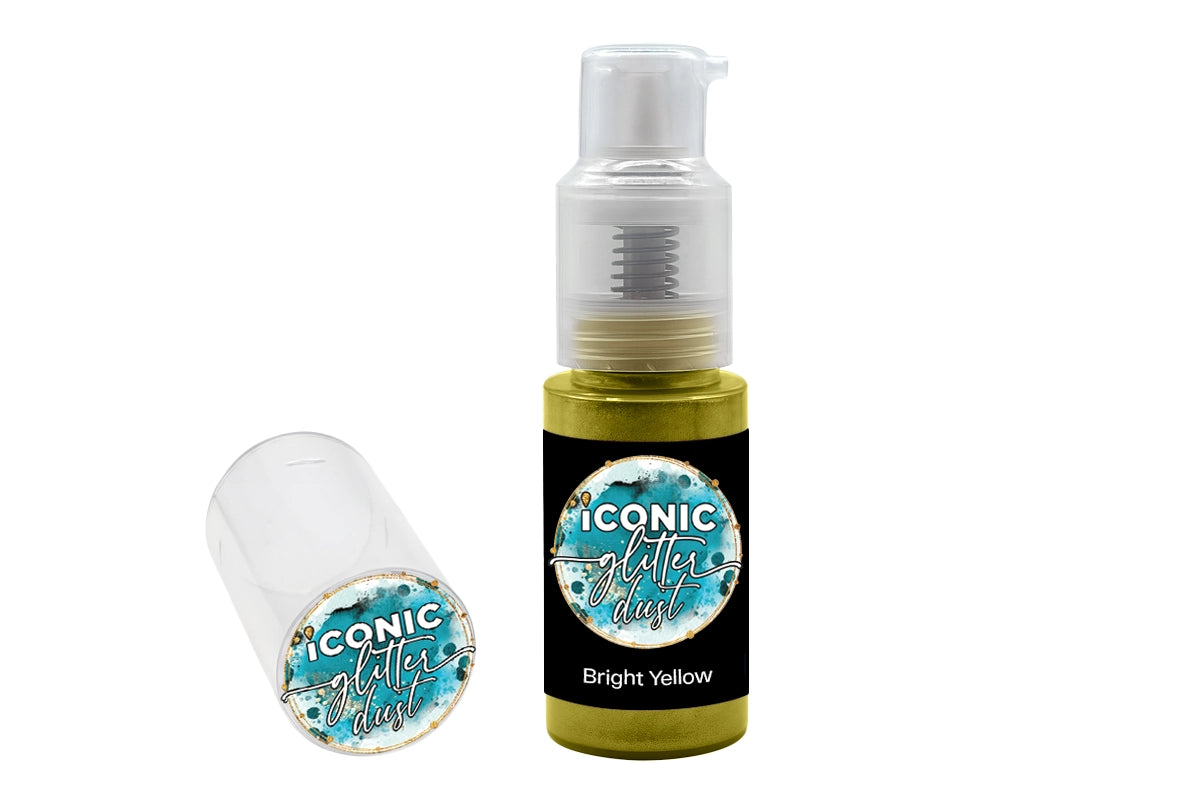 Yellow Bright Puff 10g - Iconic Glitter