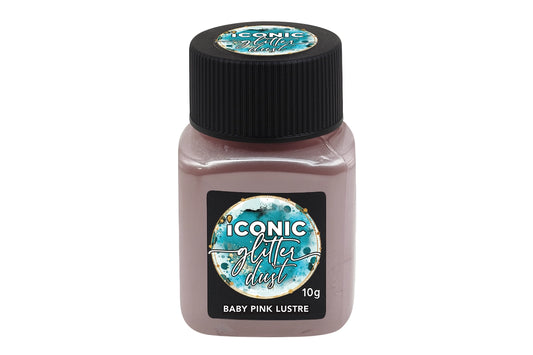 Pink Baby Lustre Dust 10g - Iconic Glitter