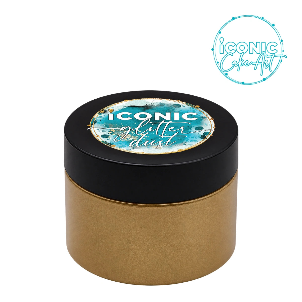 Gold Antique Lustre Dust 50g - Iconic Glitter