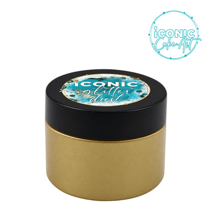 Gold Super Lustre Dust 50g - Iconic Glitter