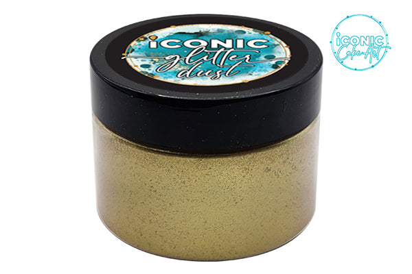 Gold Super Dust 50g - Iconic Glitter