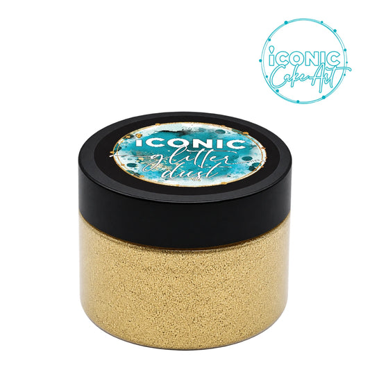 Gold Ultra Sparkle Dust 50g - Iconic Glitter