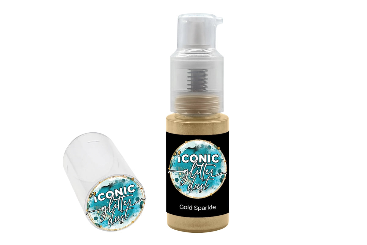 Gold Sparkle Puff 10g - Iconic Glitter