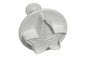 0.6 Inch Foliage Plunger Cutters - Small Veined Ivy Leaf 15mm - PME