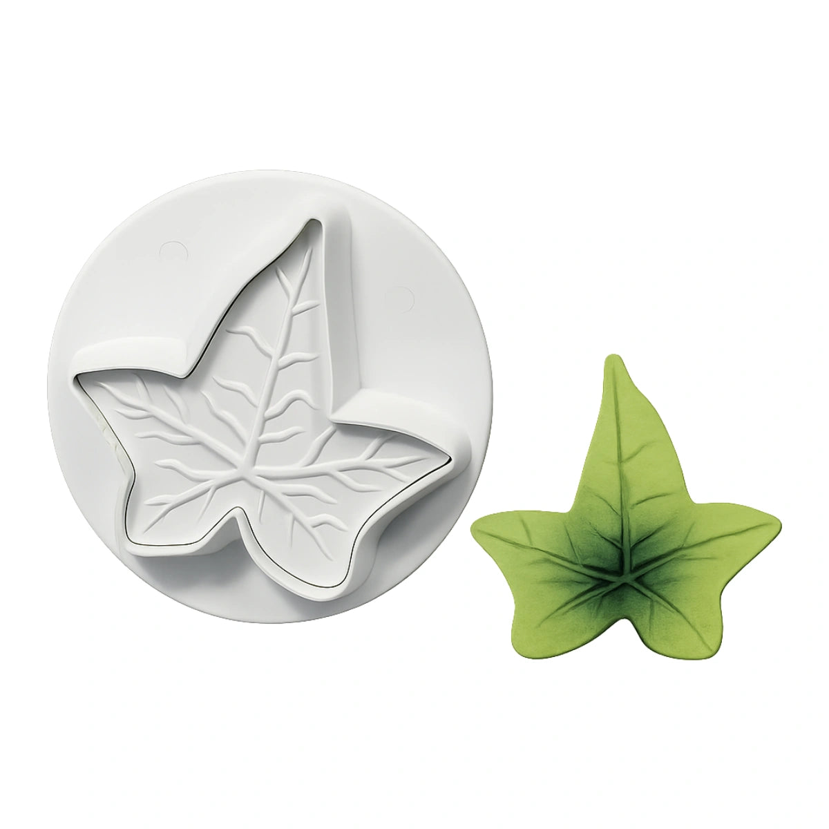 0.6 Inch Foliage Plunger Cutters - Small Veined Ivy Leaf 15mm - PME