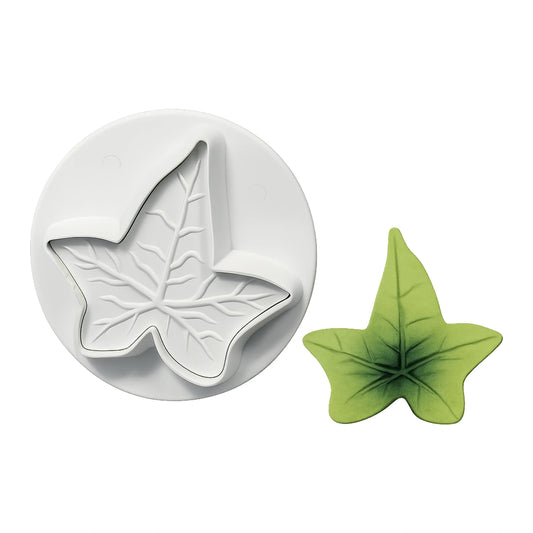 0.6 Inch Foliage Plunger Cutters - Small Veined Ivy Leaf 15mm - PME