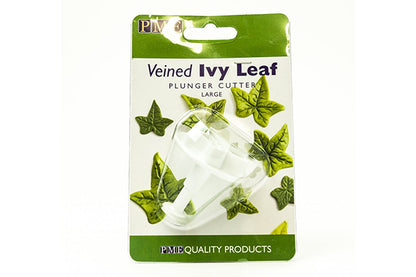 Foliage Plunger Cutters - Veined Ivy Leaf - PME