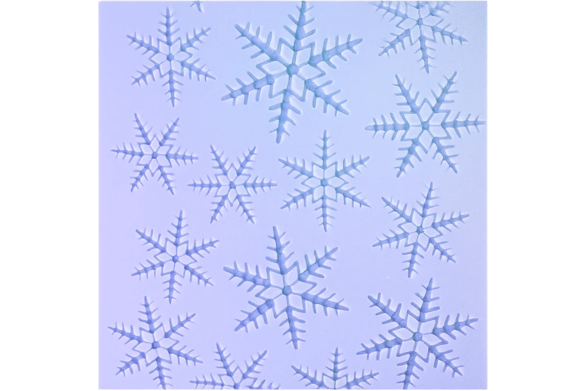 Impression Mat PME - Snowflake Design