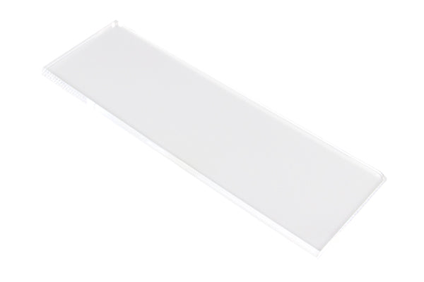 GANACHE SCRAPER - CLEAR ACRYLIC - 10 inches