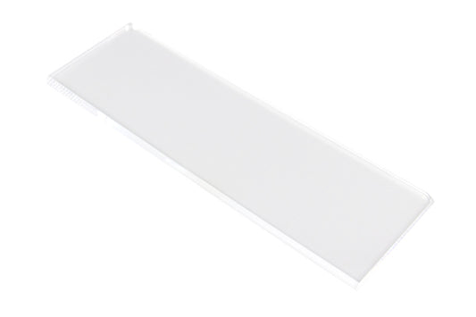 GANACHE SCRAPER - CLEAR ACRYLIC - 10 inches