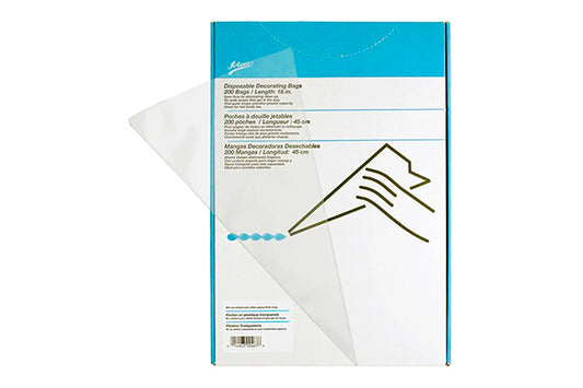 Ateco 200 Pack 12 Disposable Decorating Bag - 18” Length - No. P467