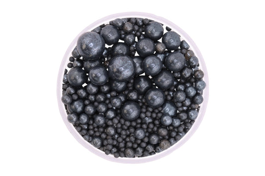Black Shiny Pearls 100g - Iconic Sprinkles