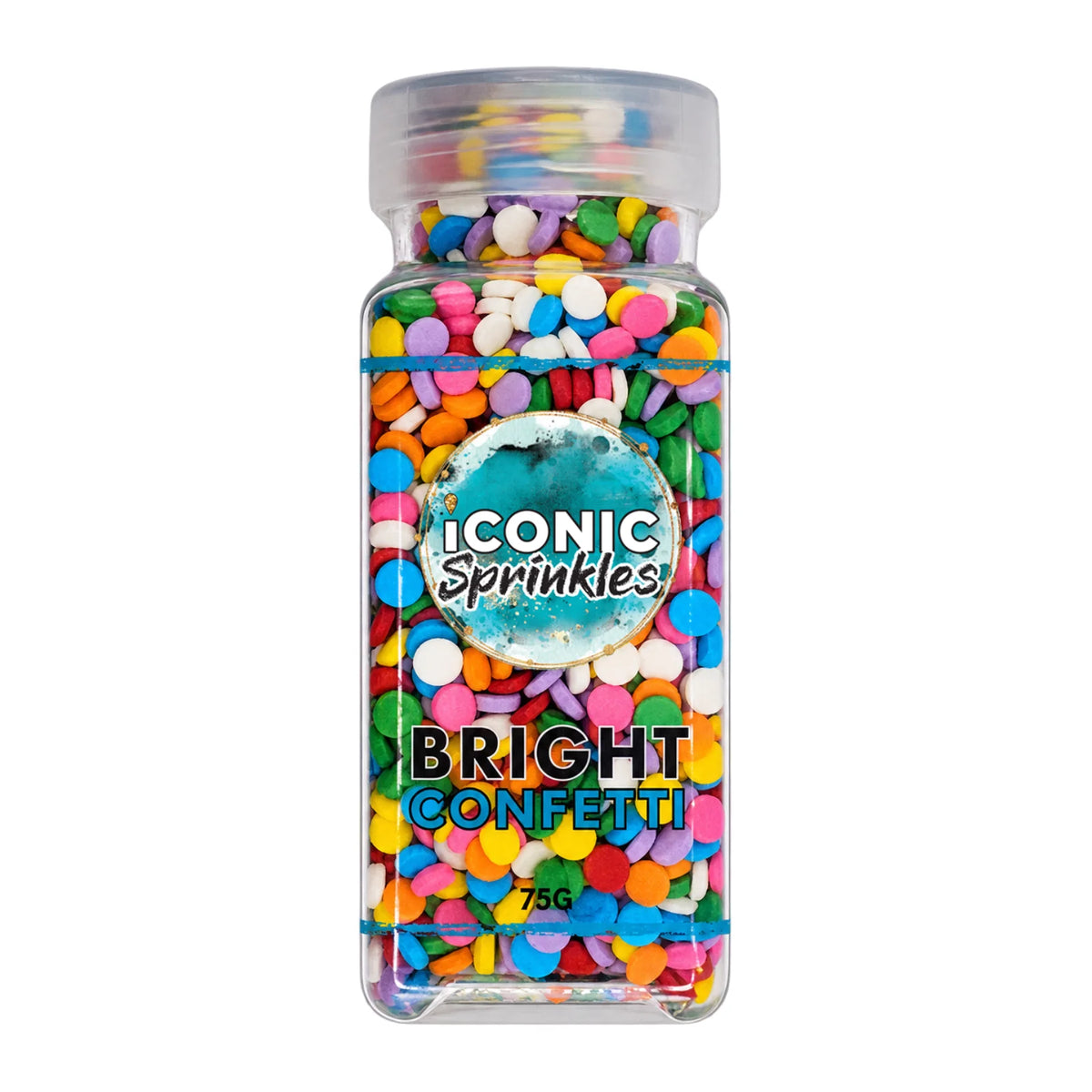 Bright Confetti 75g - Iconic Sprinkles