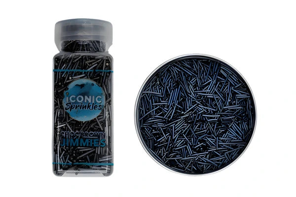 Brown Chocolate Pearl Choc Jimmies 75g - Iconic Sprinkles