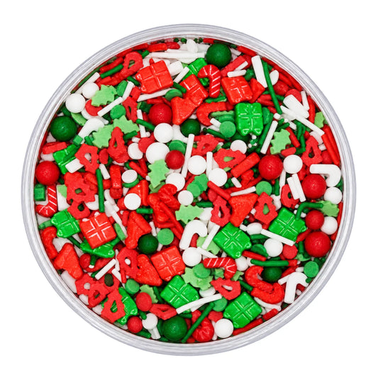 Christmas Cane Mix 90g - Iconic Sprinkles