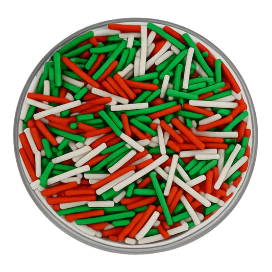 Christmas Jimmies 100g - Iconic Sprinkles